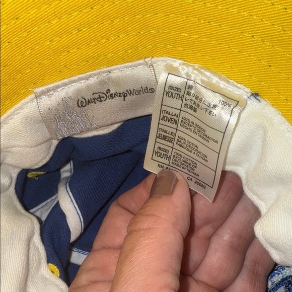 Disney Blue Embroidered Bucket Hat - Picture 4 of 4